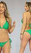 Sexy Groen Bikinibroekje met Verstelbare Bandjes