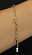 Gouden Armband met LOVE Bedeltjes