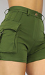 NEW2106 Groene Cargo Short