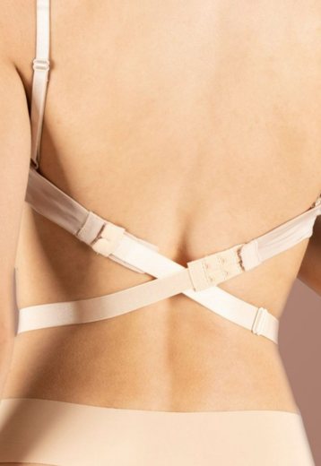 Closecret Vrouwen Verstelbare met diepe rug BH converter riem 2 haken (verpakking van 3 stuks