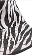 Witte Zebra Bucket Hat