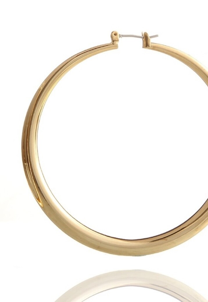 Grote Hoop Oorbel Goud & Zilver