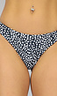 Cheeky Bikinibroekje met Stippen Print