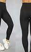 Zwarte High Waist Stretch Sport Legging