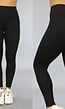 Basic Zwarte Sportlegging met Zakken