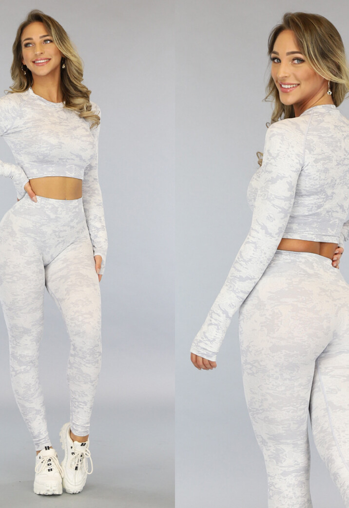 Light Camouflage 3-Delige Sportset