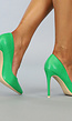 Groene Pumps met Stiletto Hak