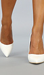 Witte Pumps met Stiletto Hak