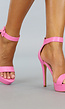 Roze Sandaletten met Plateau