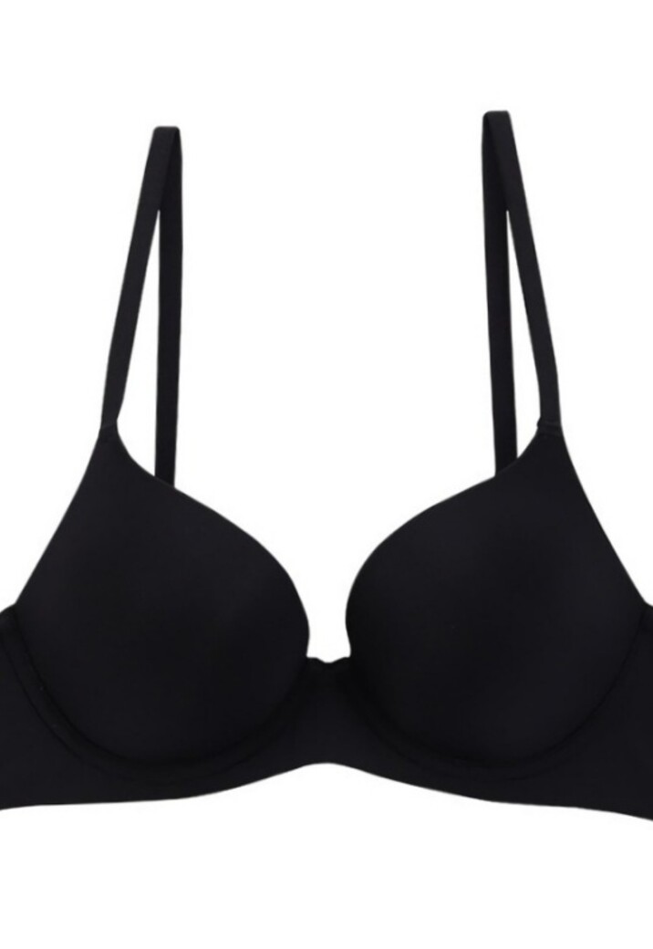 Basic Zwarte BH met Kruisbare Bandjes