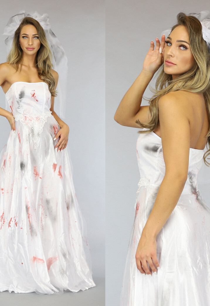 Lang Bridezilla Kostuum