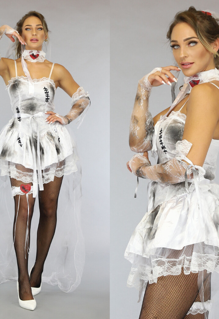 Scary Bridezilla Kostuum