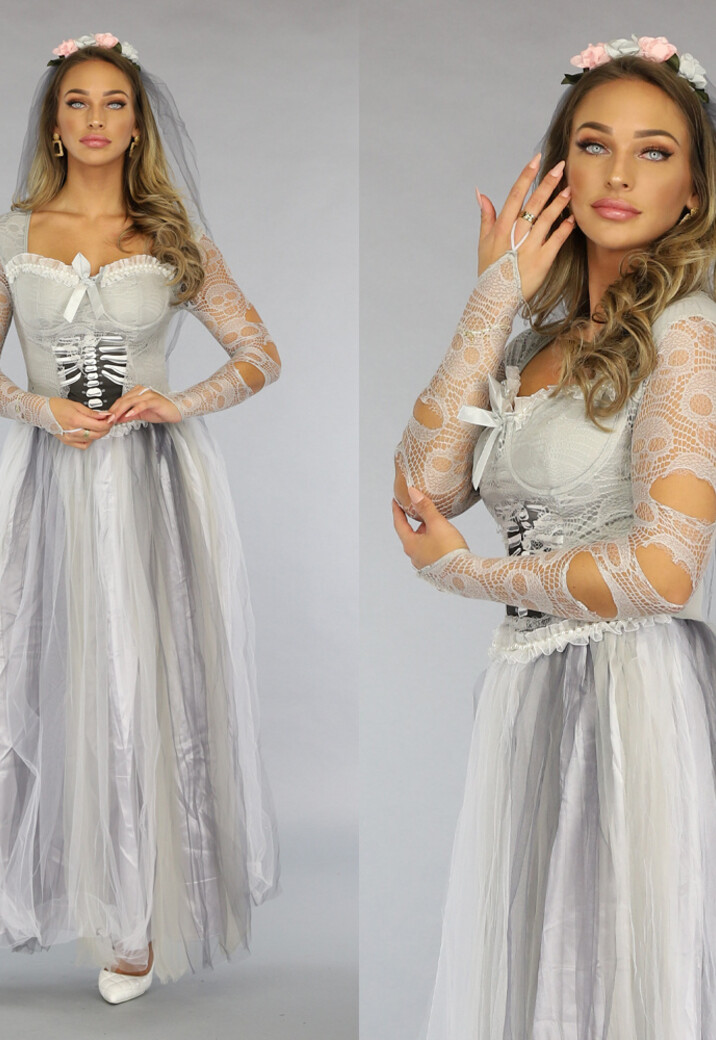 Horror Bruid Kostuum