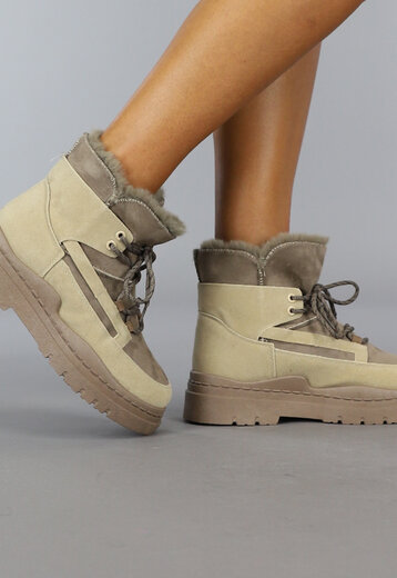 OP=OP.14.AV Khaki Chunky Snowboots