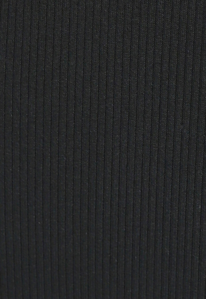 Zwarte Aansluitende Longsleeve Jumpsuit