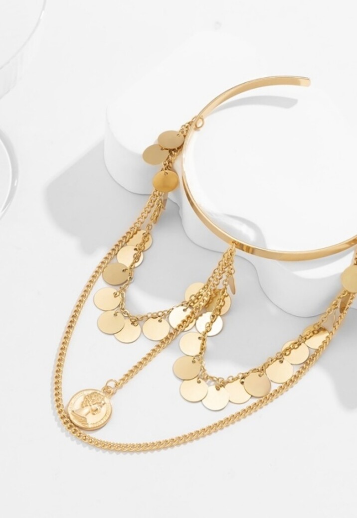 Gouden Armsierraad met Muntjes