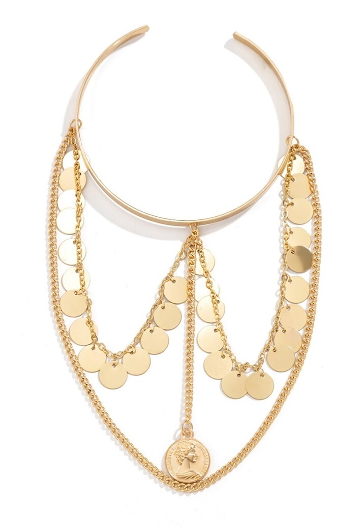 Gouden Armsierraad met Muntjes