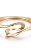 Gouden Curved Armband