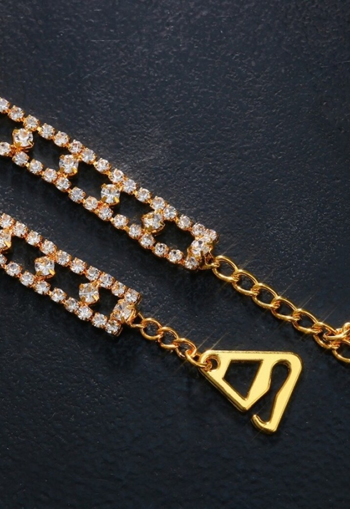 Gouden Strass Bh Bandje