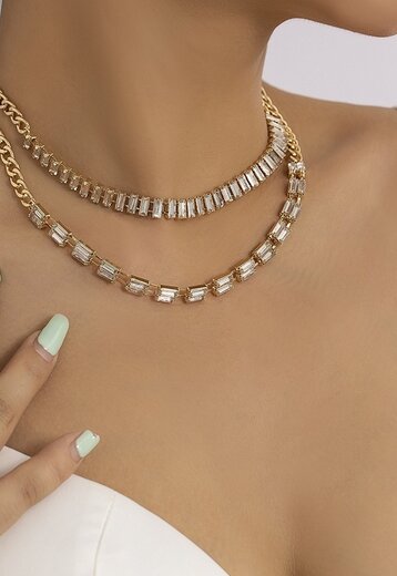 OP=OP! Gouden Double Layered Ketting