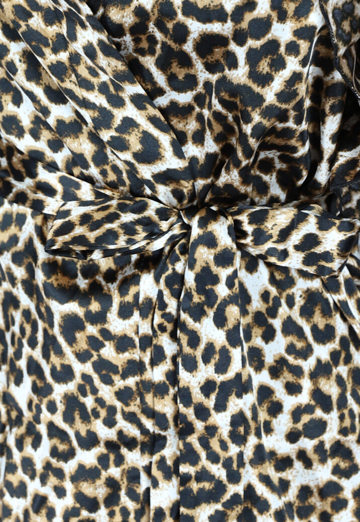 3-Piece Panterprint Pyjama met Bralette