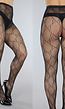 Panty met Kleine Fishnet en GG Print