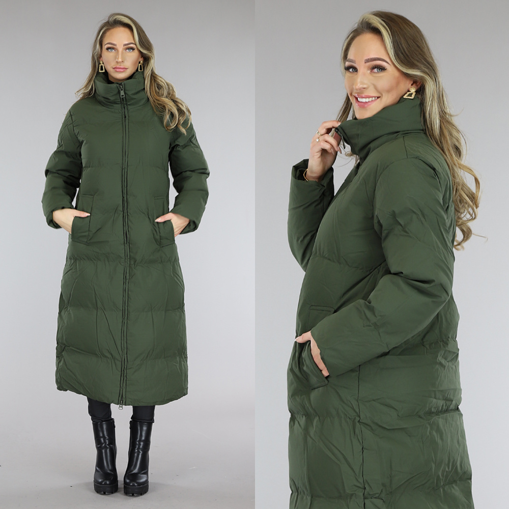 Rode Winterjas Heren met Grote XL Bontkraag | NIEUW | - Style Italy