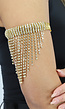 Gouden Waterval Strass Armsieraad
