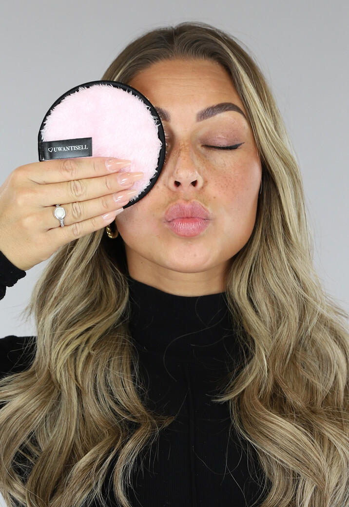 Uwantisell™ Make-Up Pad Roze - Alleen water nodig