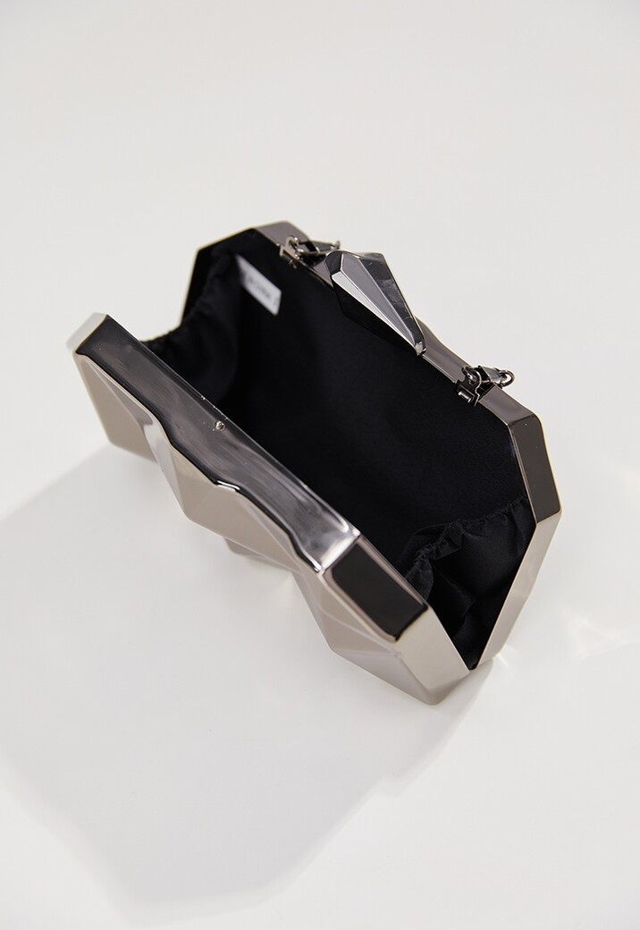 Kleine Metallic Clutch