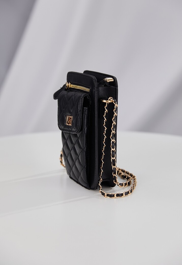 Telefoon Tasje met Ruit Detail