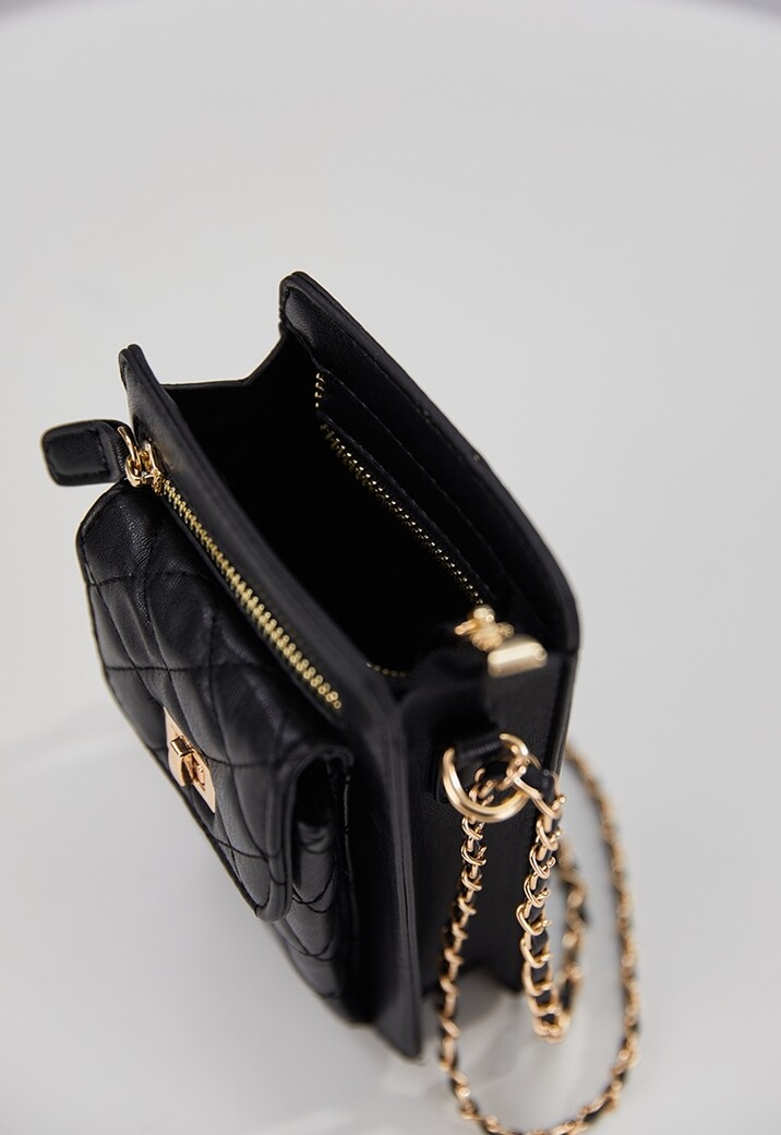 Telefoon Tasje met Ruit Detail