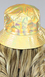 Gouden Metallic Bucket Hat