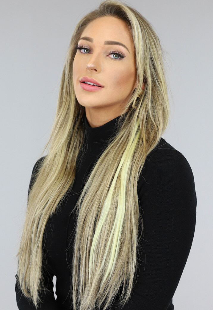 Clip in Haarextension Blond