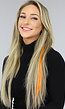 Clip in Haarextension Oranje