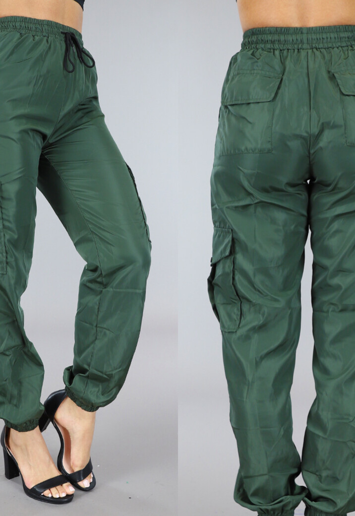 Groene Parachute Cargo Broek