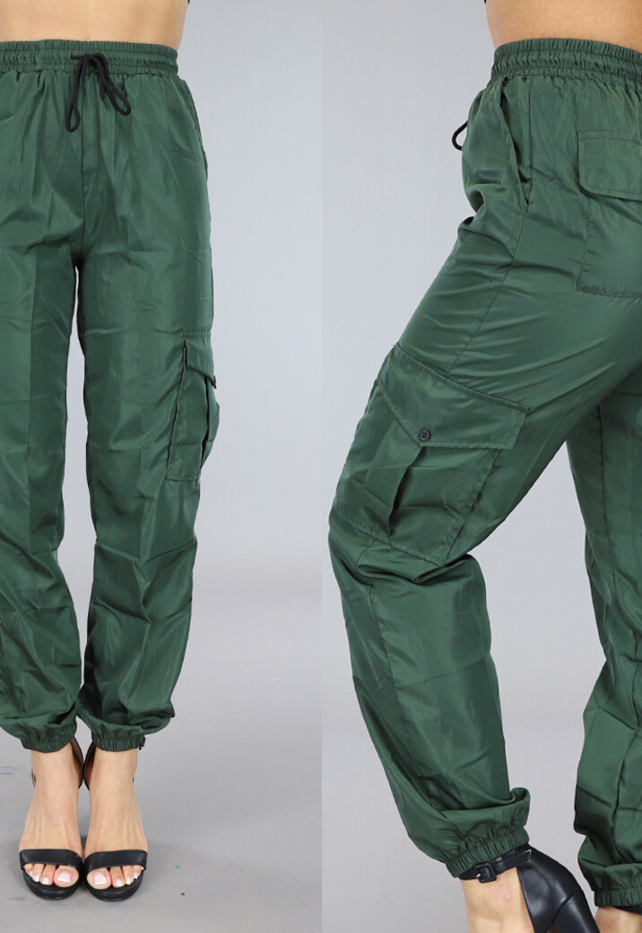 Groene Parachute Cargo Broek