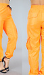 Oranje Parachute Cargo Broek