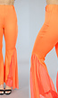 Oranje Flair Legging met Mesh