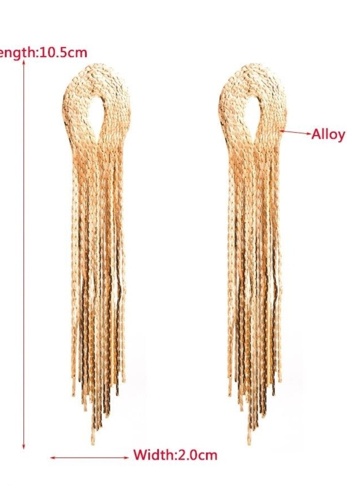 Bohemian Style Oorbellen met Fringe