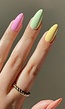 Pastel Multicolor Kunstnagels