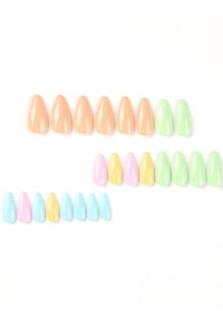 Pastel Multicolor Kunstnagels