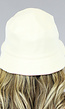 Lichtroze met Witte Bucket Hat