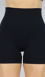 Zwarte Sport Short met Scrunch