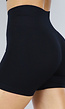 Zwarte Sport Short met Scrunch
