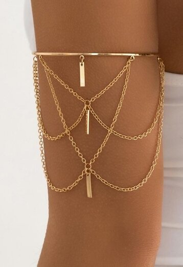 Gouden Layered Arm Ketting