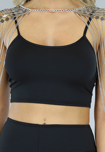 Zilveren Schouder Chain