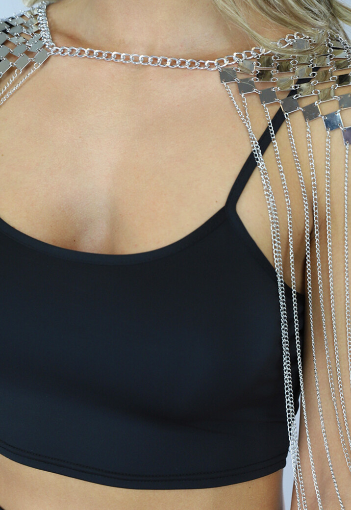 Zilveren Schouder Necklace Chain