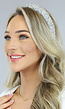 Zilveren Glitter Diadeem