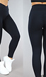 Zwarte Sportlegging met Scrunch en Zakken